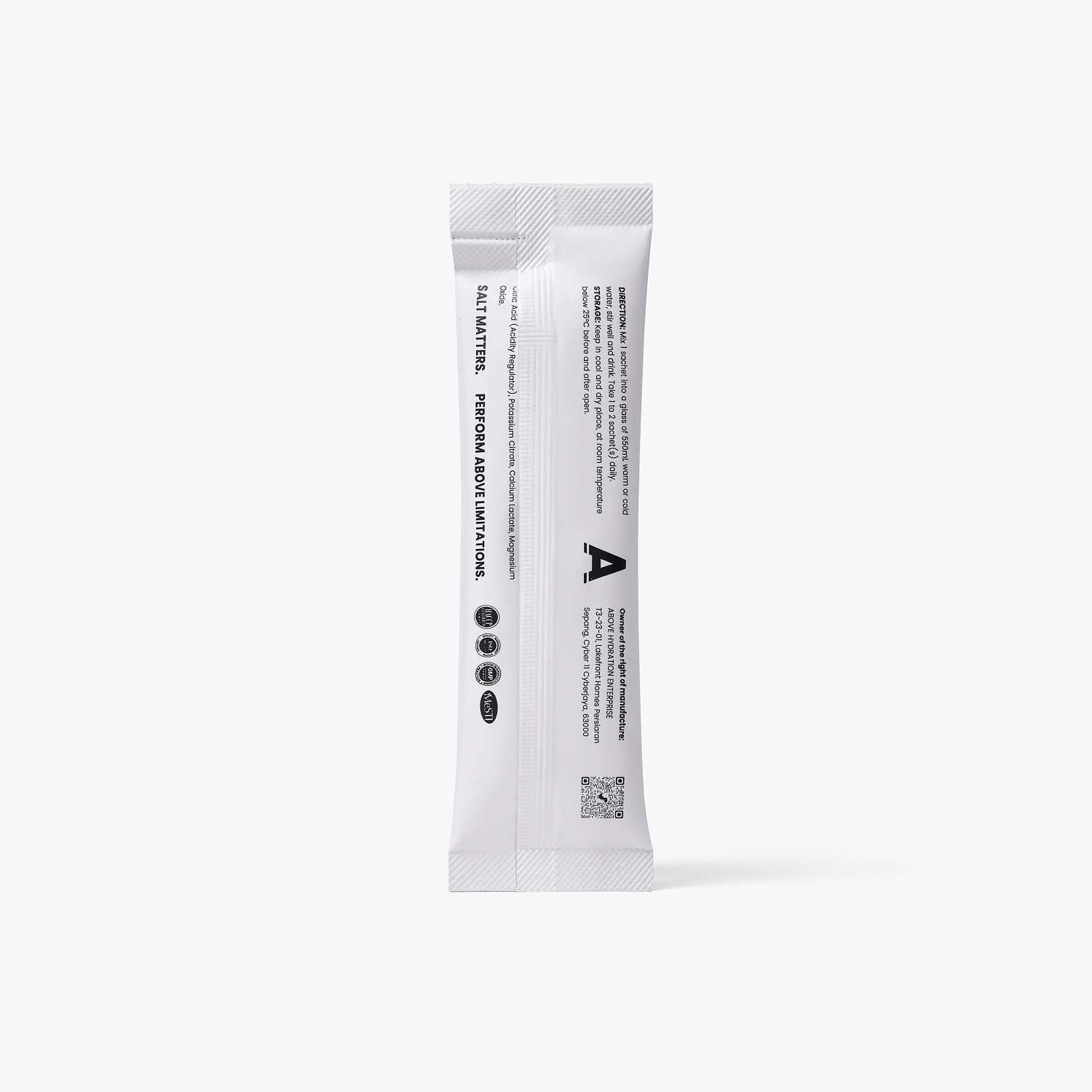 ABOVE 500 ELECTROLYTES (15 PACK)